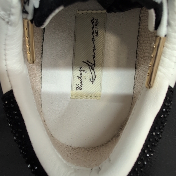 Vintage Havana Grande Slip On Women's Sneaker US 7.5 Black & White - Picture 11 of 16